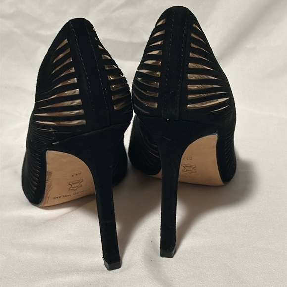 HIGH HEELS ANTIONO MELANI BLACK AND GOLD - Picture 3 of 7